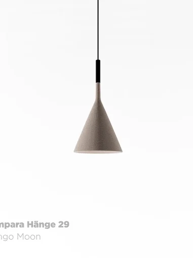 Lámpara Colgante Hänge Cono Grande Inkelt