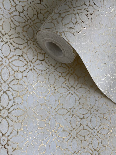 Papel Cenefa Oro