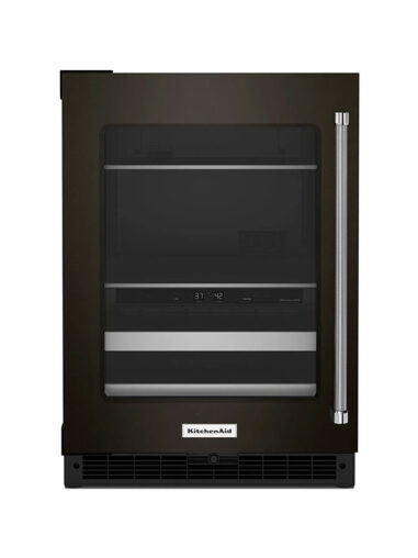 Centro de Bebidas Negro KitchenAid Apertura Izq. 60 cm