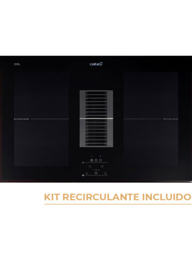 Cubierta Inducción + Módulo Extractor Cata 77 cm